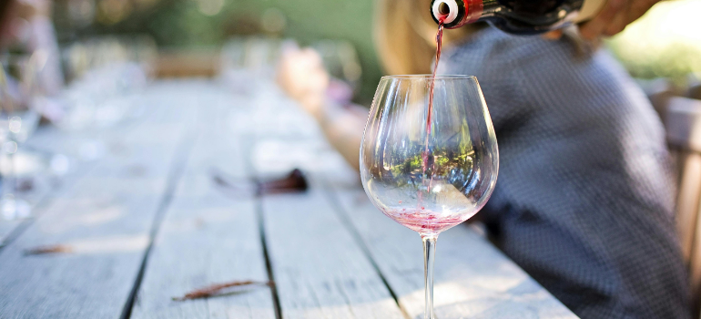 Pouring wine at the best day trip destinations surrounding Shavano Park