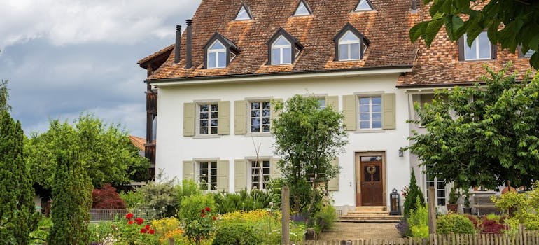 Large two story house