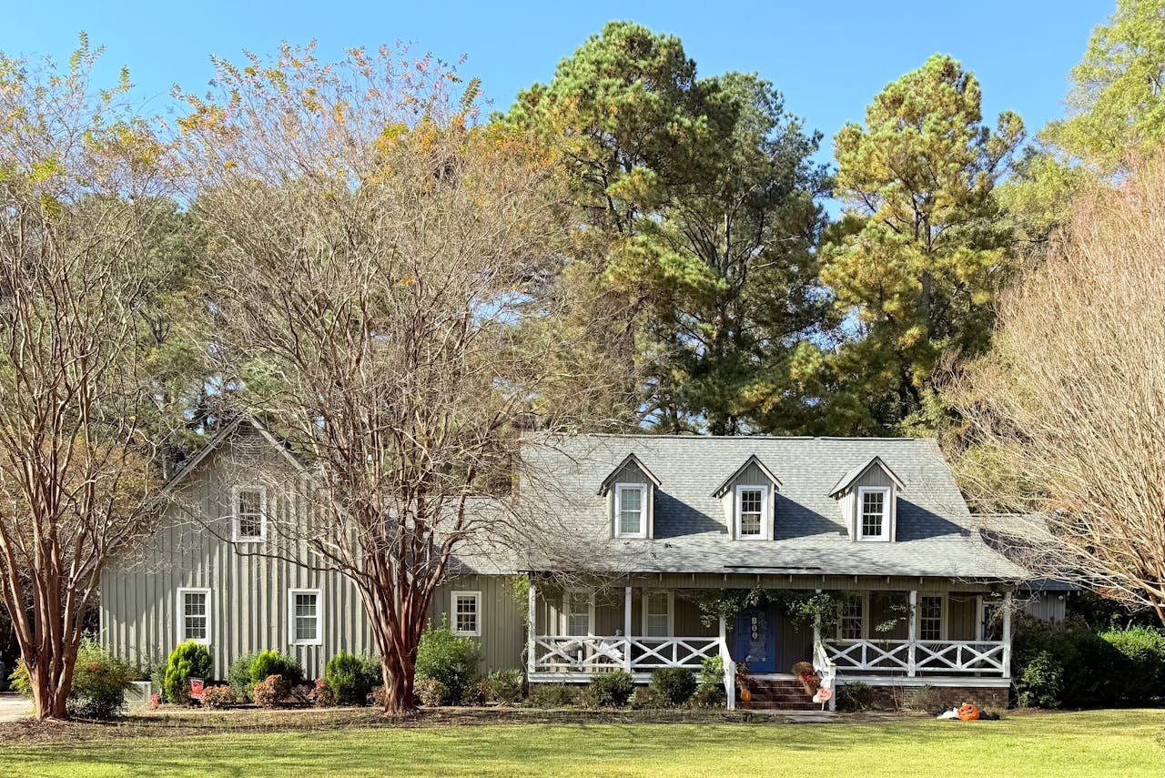 A house in one of the neighborhoods in Fair Oaks Ranch for families