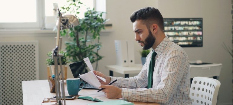 Person trying to protect your security deposit when moving out