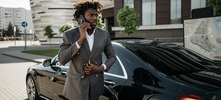 a boy talking on the phone to move to San Antonio from surrounding states