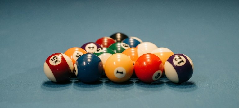 balls for the billiard