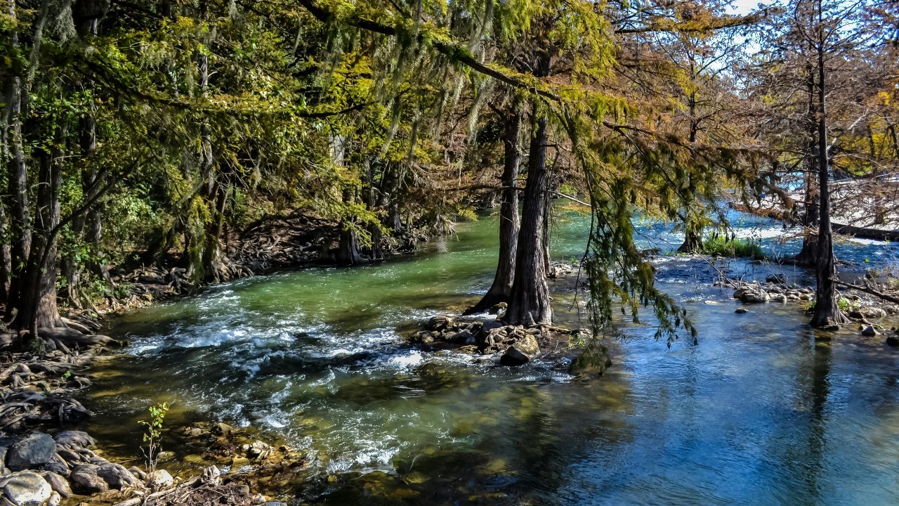 A beautiful flowing river in the Hill Country appeals to new residents
